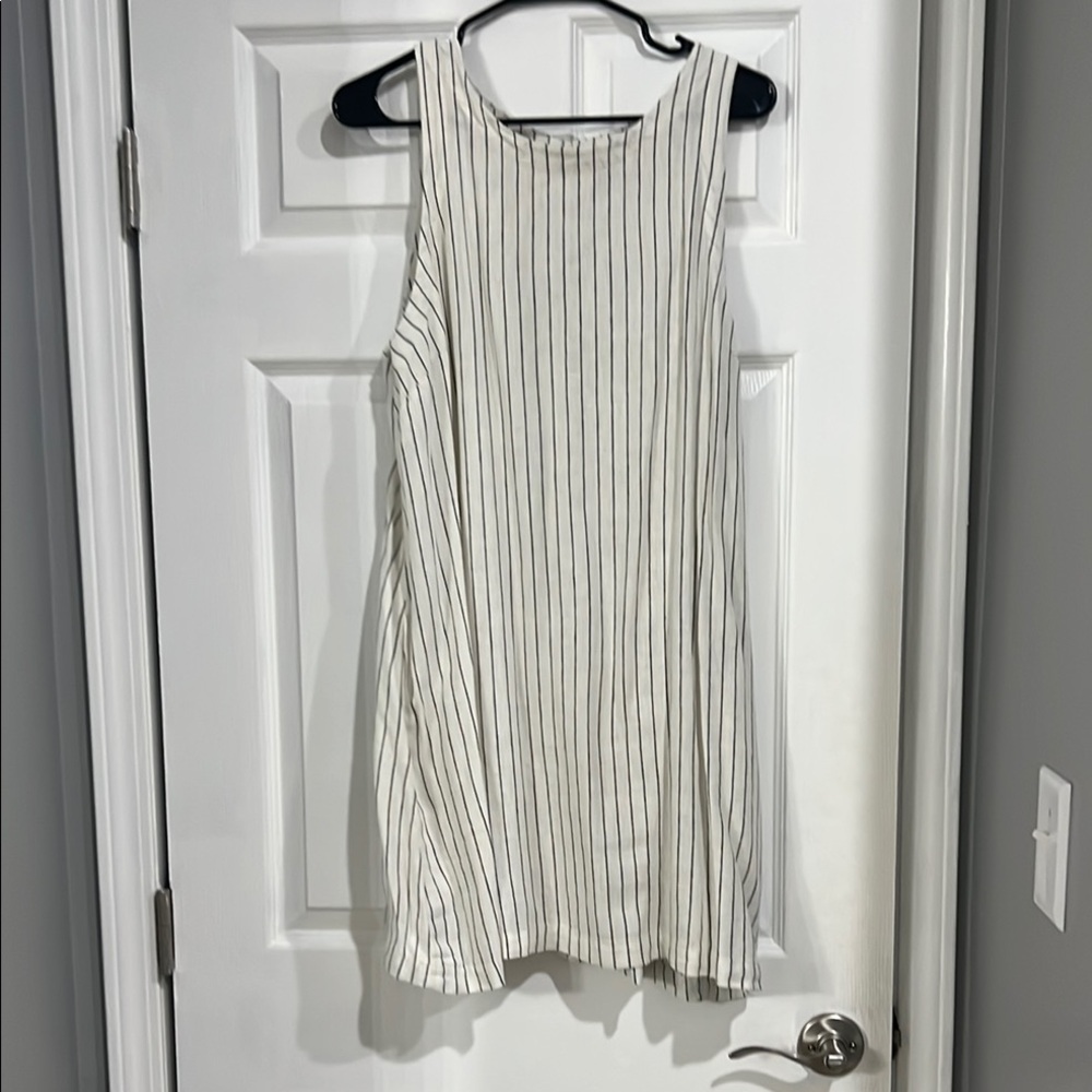 Striped Sleeveless Dress